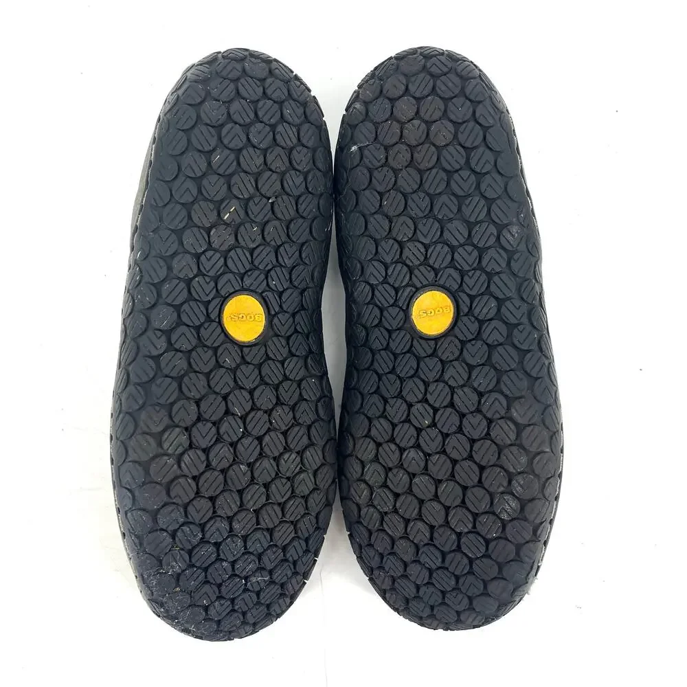 Bogs Men's 42/9  Crosswater Low Rubber Water Shoe‎ Knit Mesh Black Gray